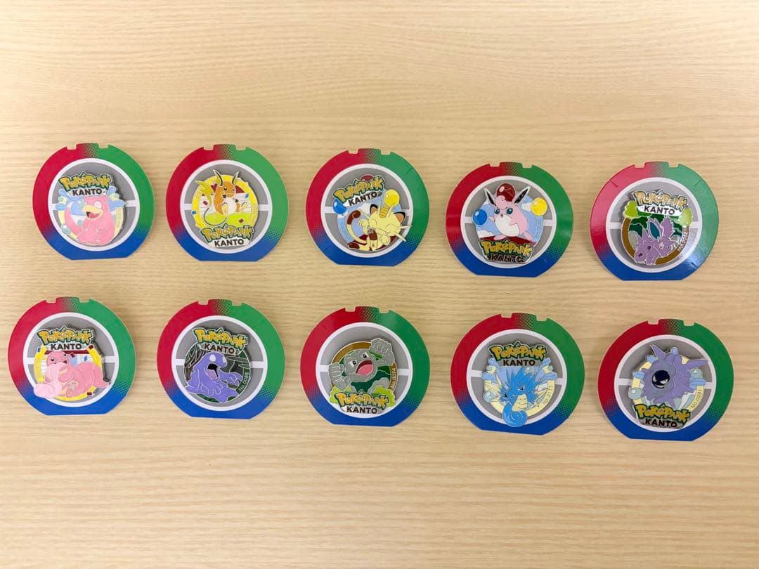 ポケパーク カントー ピンバッジ 10個 セット ピンズ バラ売り可