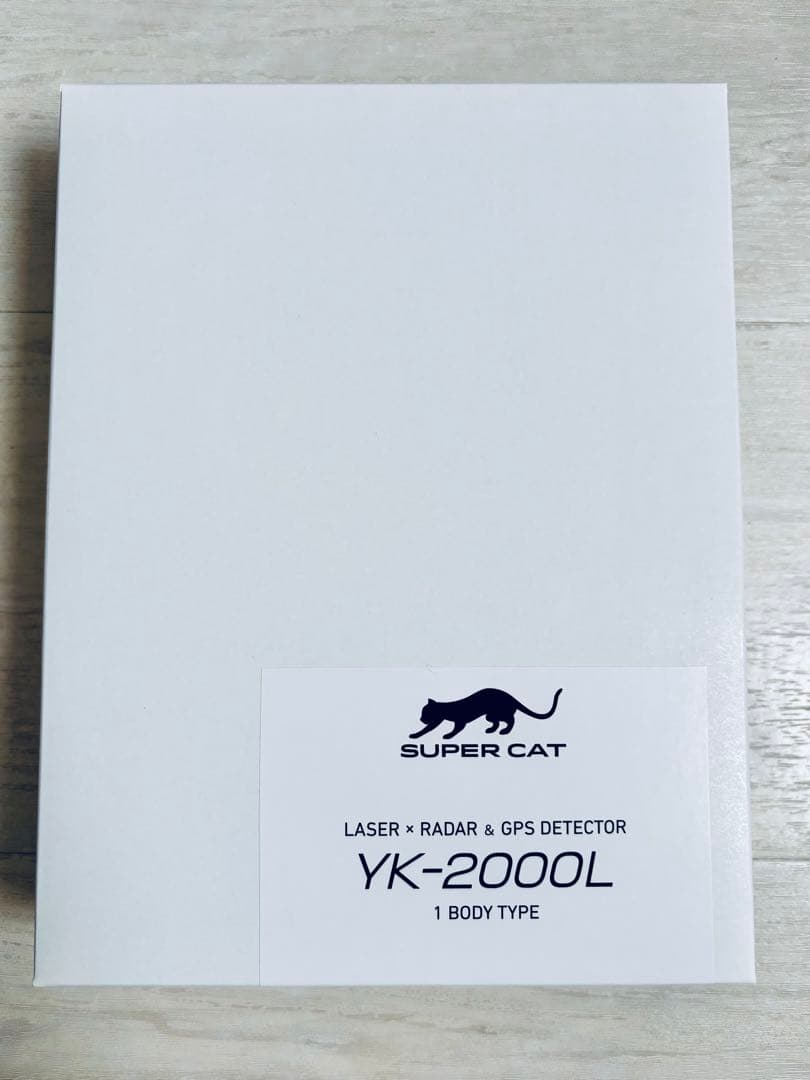 【美品】ユピテル　YK-2000L レーダー&レーザー探知機　保証書有り ユピテル（yupiteru） レーザー＆レーダー探知機 YK-2000L 3年保証
