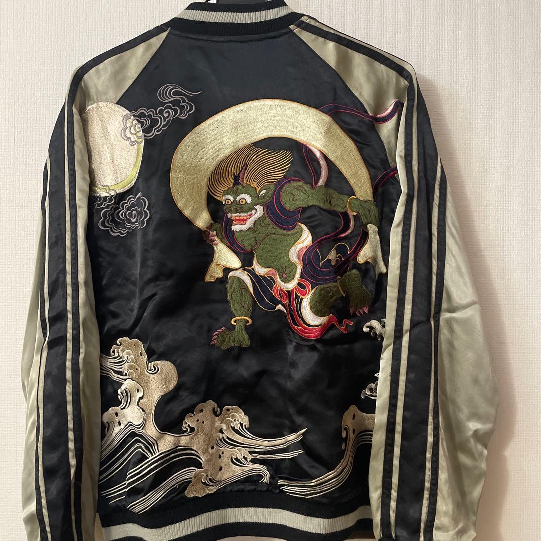 satori 風神雷神　リバーシブルスカジャンsize M