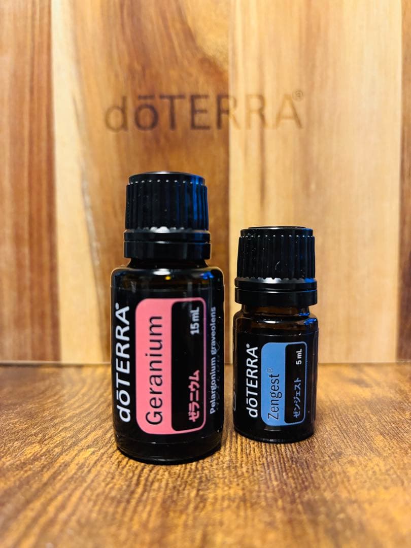 doTERRA ドテラ　エッセンシャルオイル　ゼラニウム　ゼンジェスト
