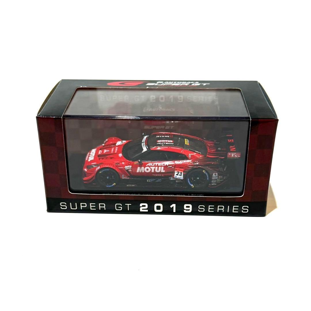 ミニカー SUPER GT 2019 MOTUL AUTECH GT-R No.23