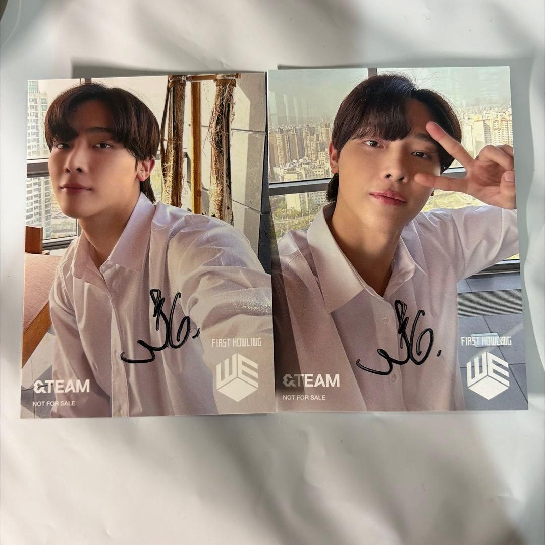 &TEAM andTEAM トレカ フォトカード ニコラス NICHOLAS - メルカリ