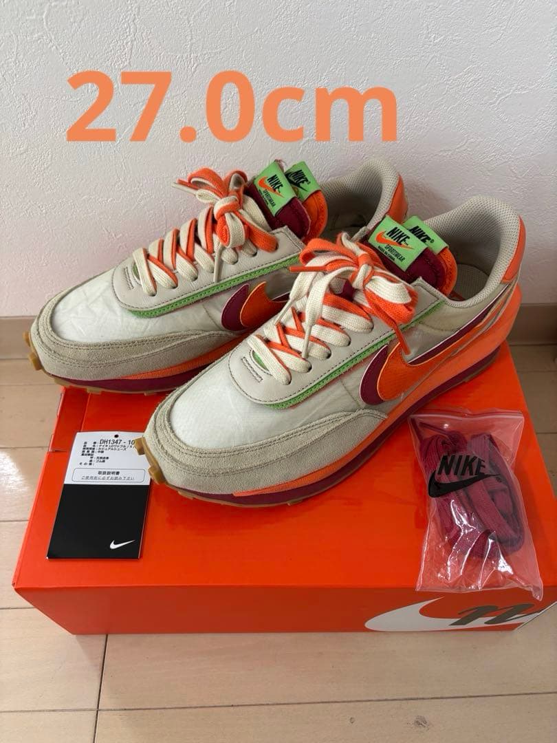 靴 Sacai x NIKE LDWAFFLE /S/C