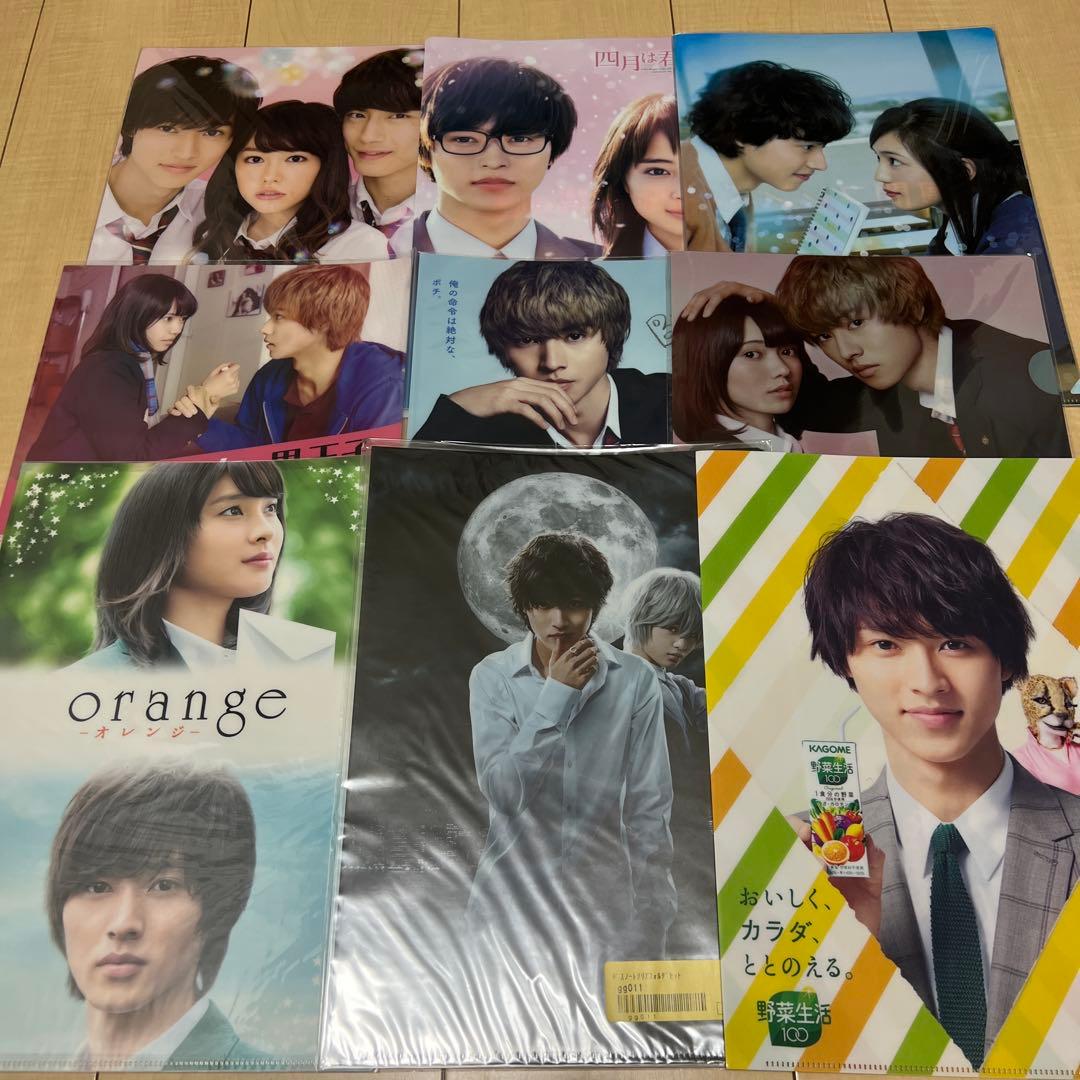 山﨑賢人 クリアファイルセット ヲタクに恋は難しい 山﨑賢人 クリアファイル 2枚セット ヲタ恋 新品