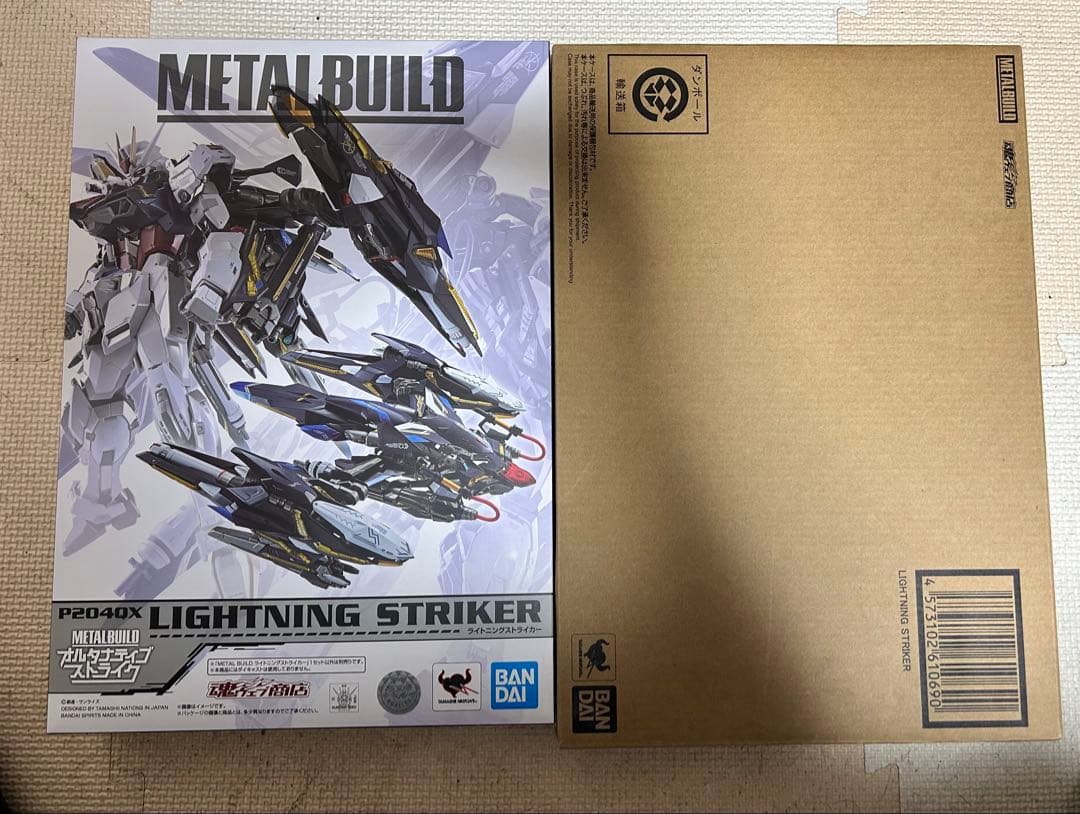 【中古】LBUILD ライトニングストライカー ガンダムSEED METAL BUILD ライトニングストライカー（オルタナティブストライク Ver