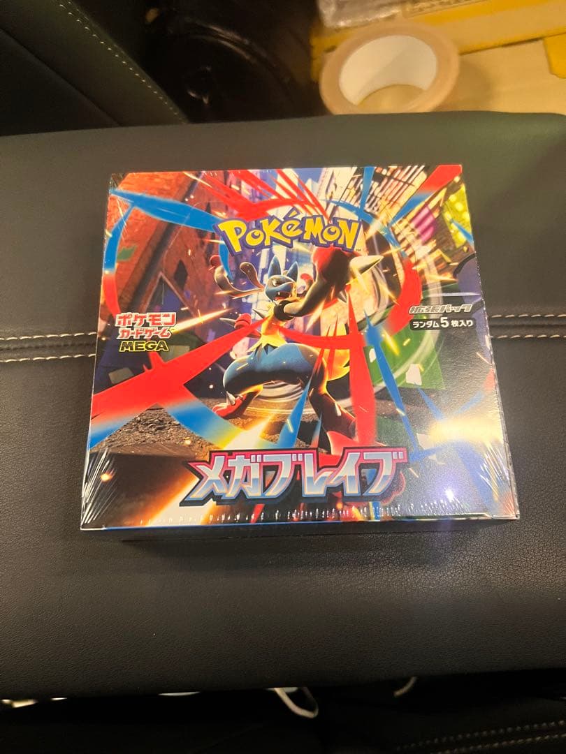 001【未開封/シュリンク付】ポケモンカード メガブレイブ 1BOX