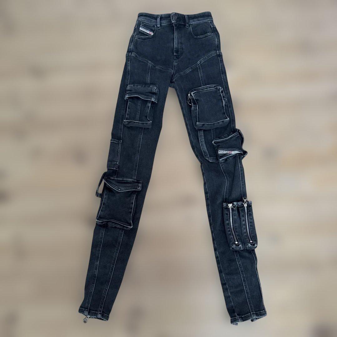 Diesel スキニーデニム ブラック定価77,000円