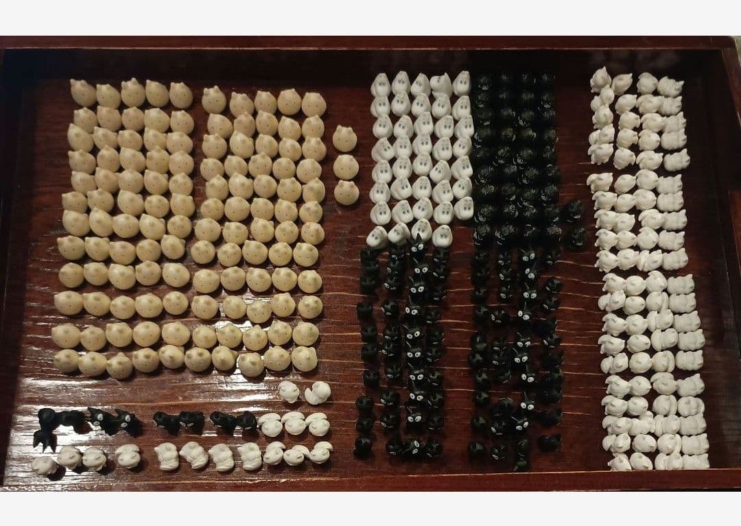 フィギュア　小トトロ　ジジ　リリー　ムーミン　スティンキー