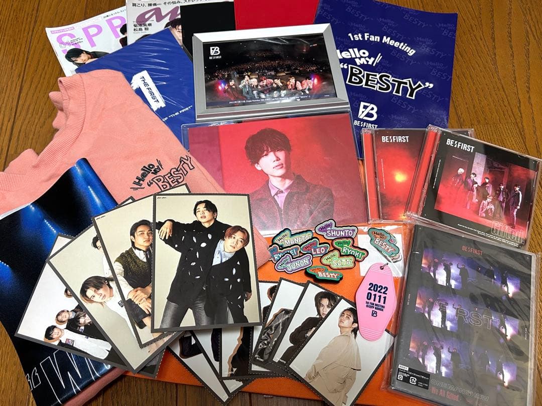 【会場限定写真、ライブDVD付き】BE:FIRST グッズセット