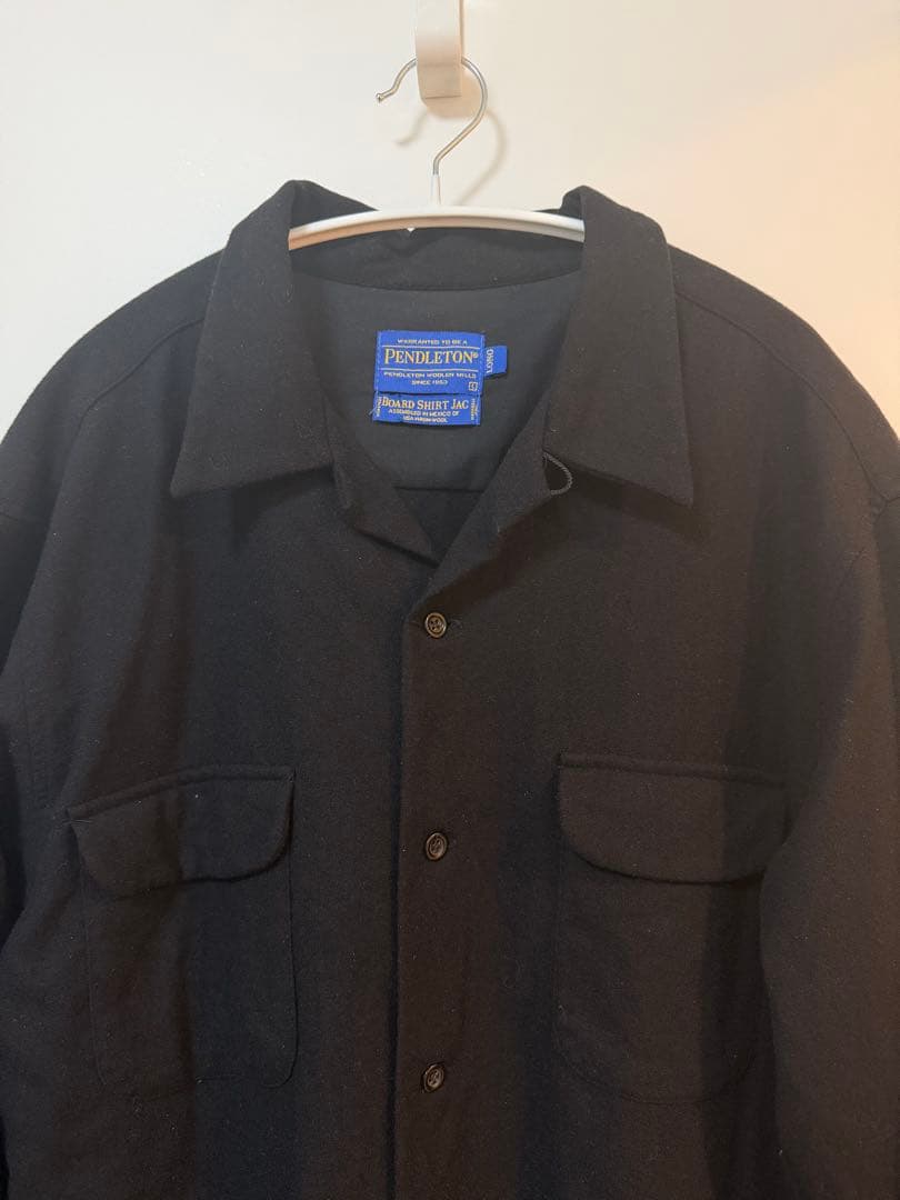 PENDLETON ペンドルトン　ボードシャツ　ソリッド　ブラック