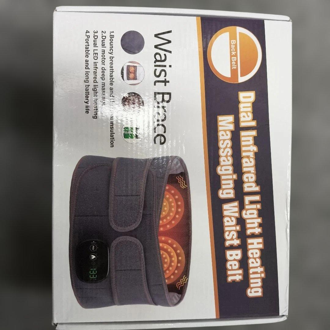 コードレス加熱減圧バックベルト、インフレータブル腰部牽引装置、腰痛緩和