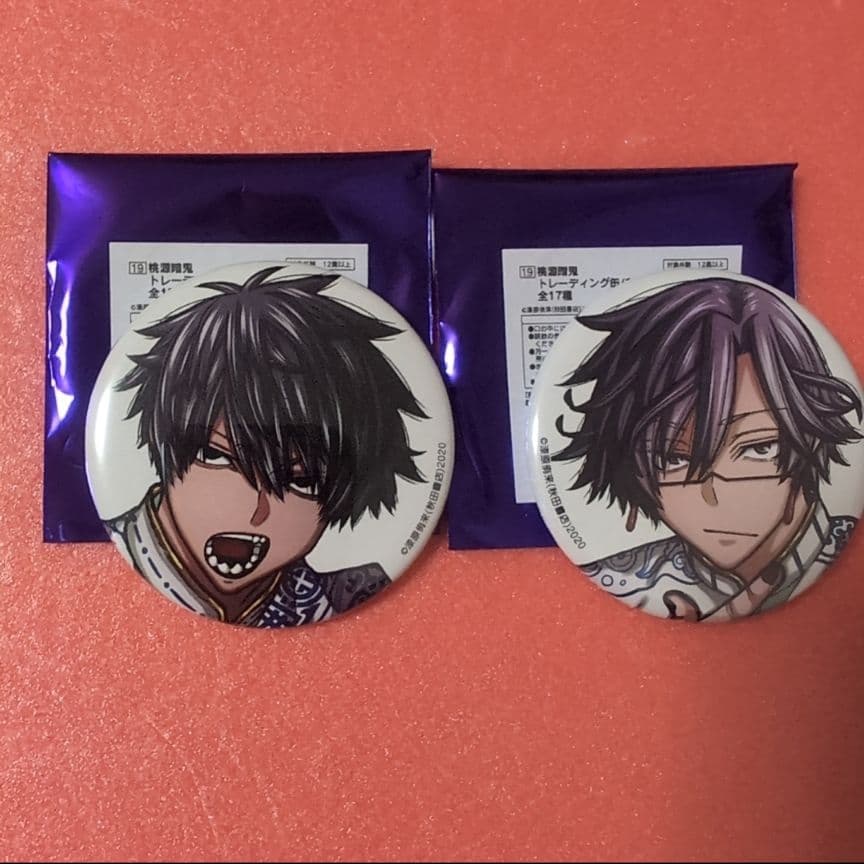 桃源暗鬼 缶バッジ 桃華月詠 桃角桜介 コミケ C107 - メルカリ