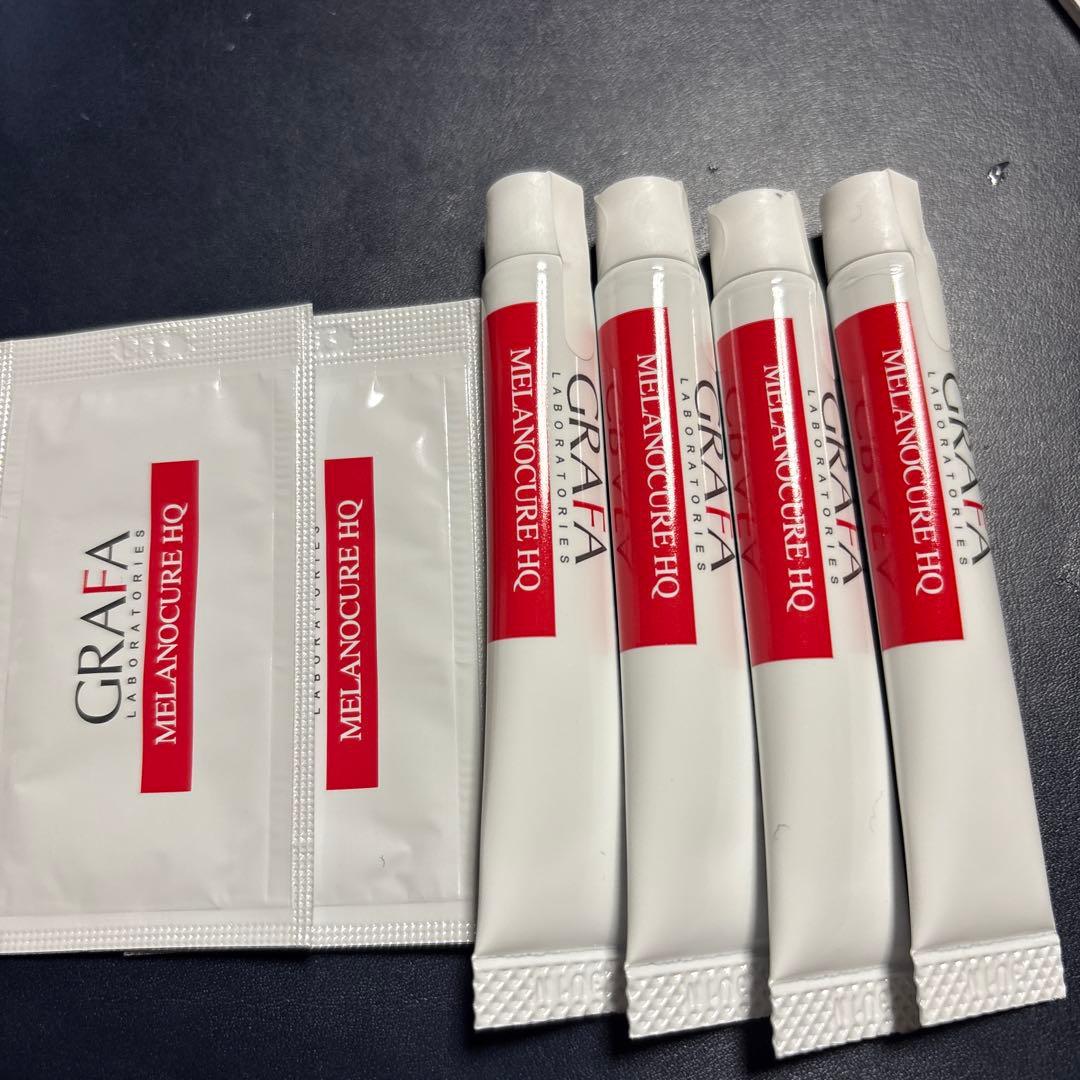 グラファメラノキュアHQ5g×4 新品未使用　サンプル2つ