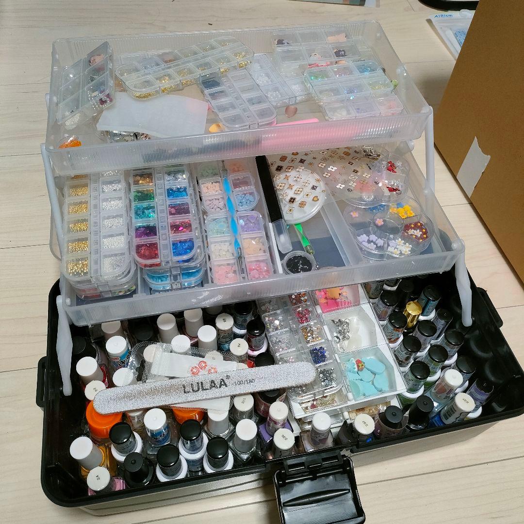 ネイルセット ジェルネイル ネイルパーツ ラメ