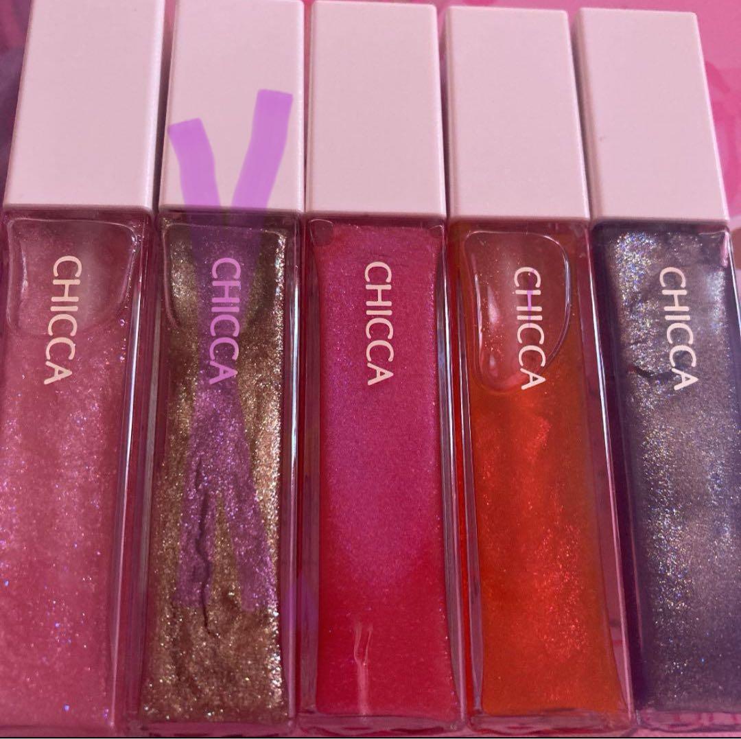CHICCA リップグロス 4本セット CHICCA メスメリックグロスオン