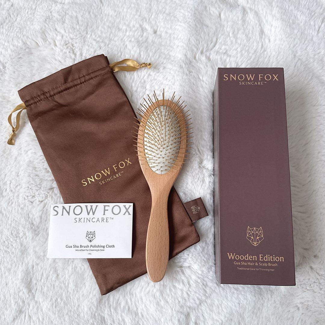  FOX プレミアム カッサ ウッド ヘアブラシ 木製 ヘアケア