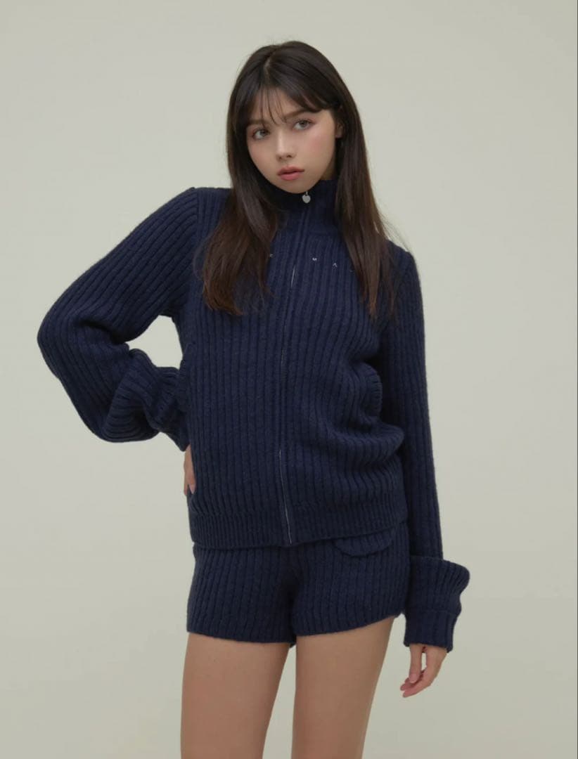 トップス Andmary Mary logo knit set up