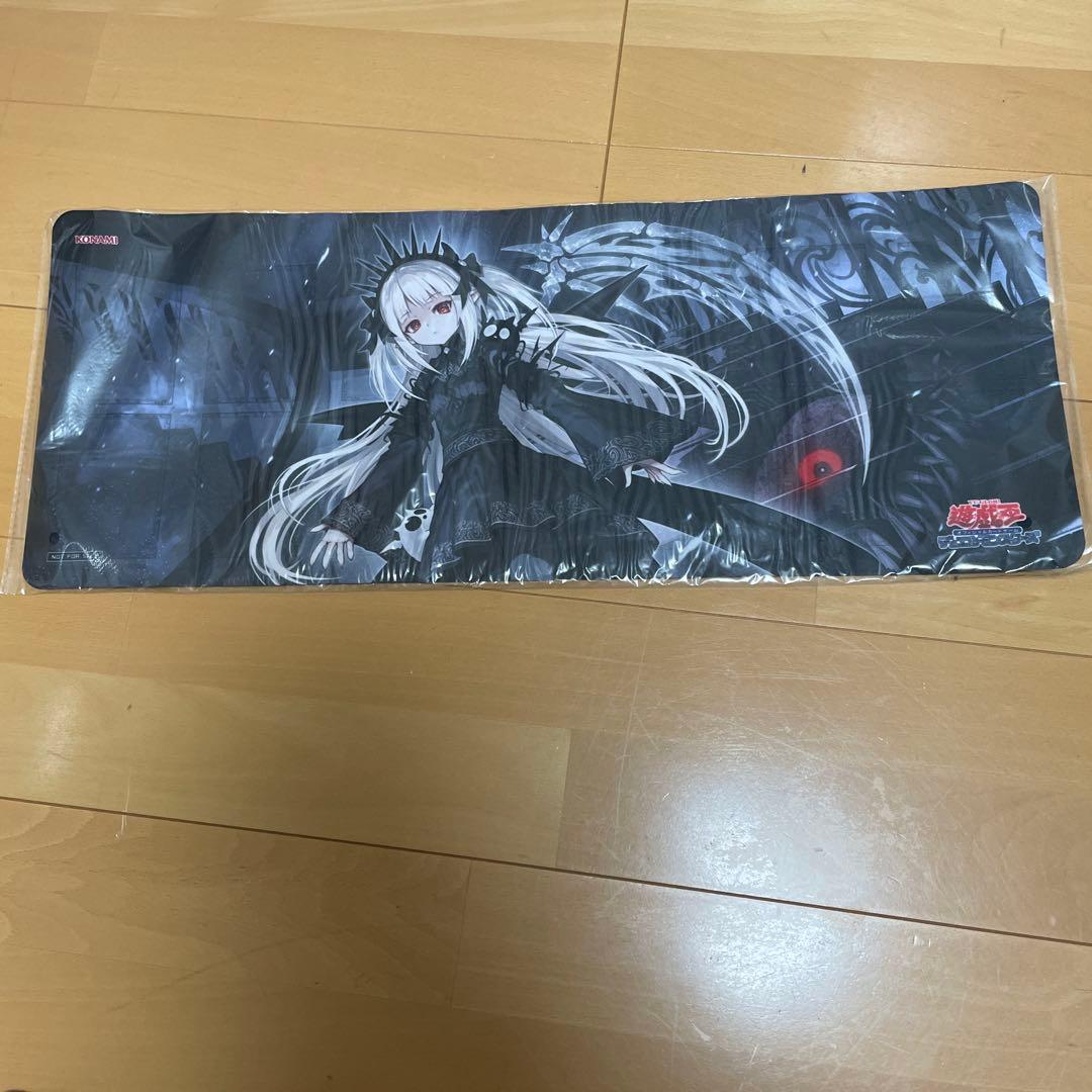 遊戯王OCG 遊戯王 光なき影 ア＝バオ・ア・クゥー　プレイマット　未開封 ハーフプレイマット】光なき影アバオアクゥー【未開封】公式プレイ