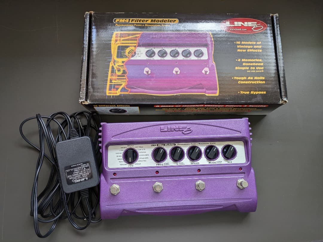 【美品】Line 6 FM4 Filter Modeler フィルター系EFX