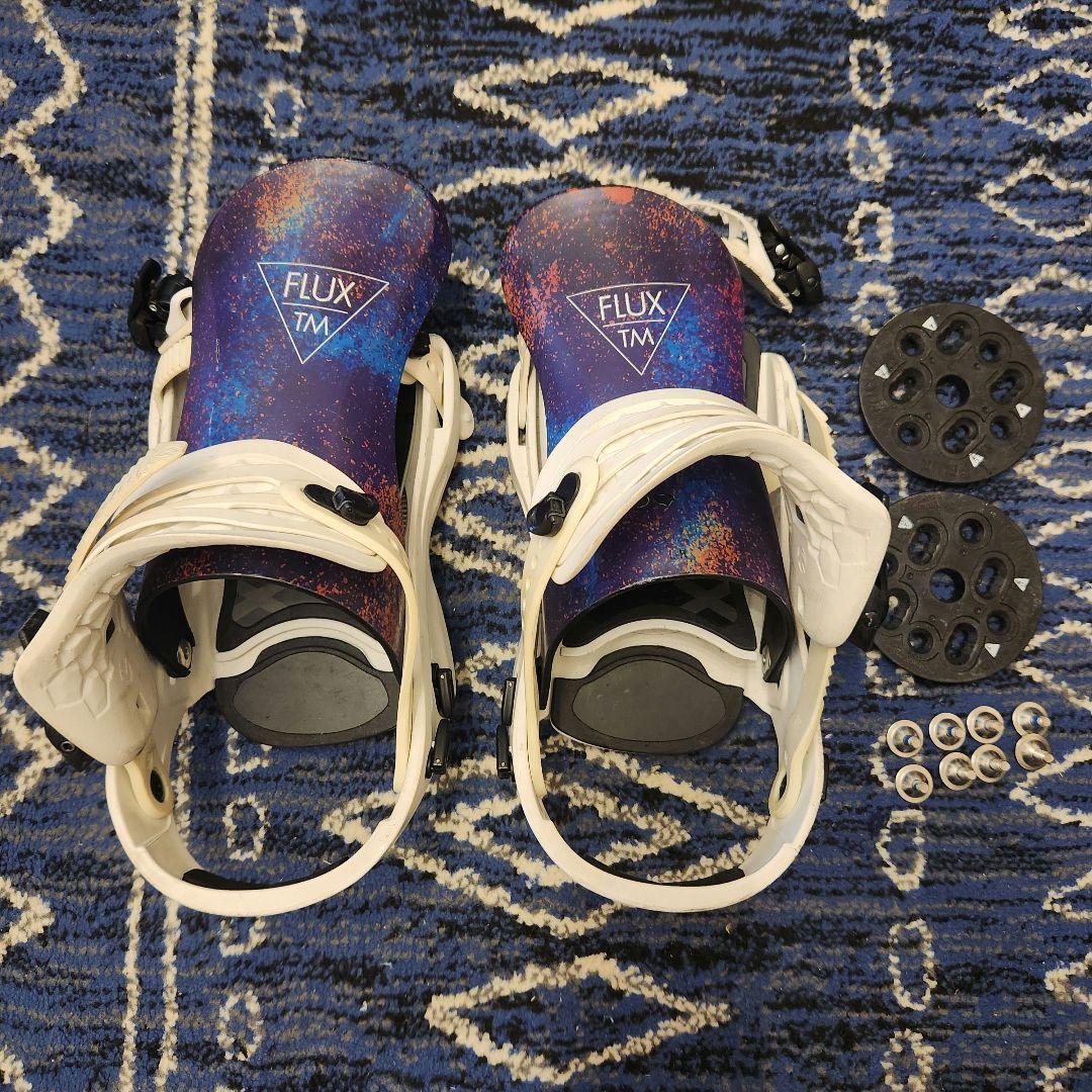 FLUX　TM　ビンディング FLUX (フラックス) TM ビンディング SIZE S/M ブラック×ホワイト