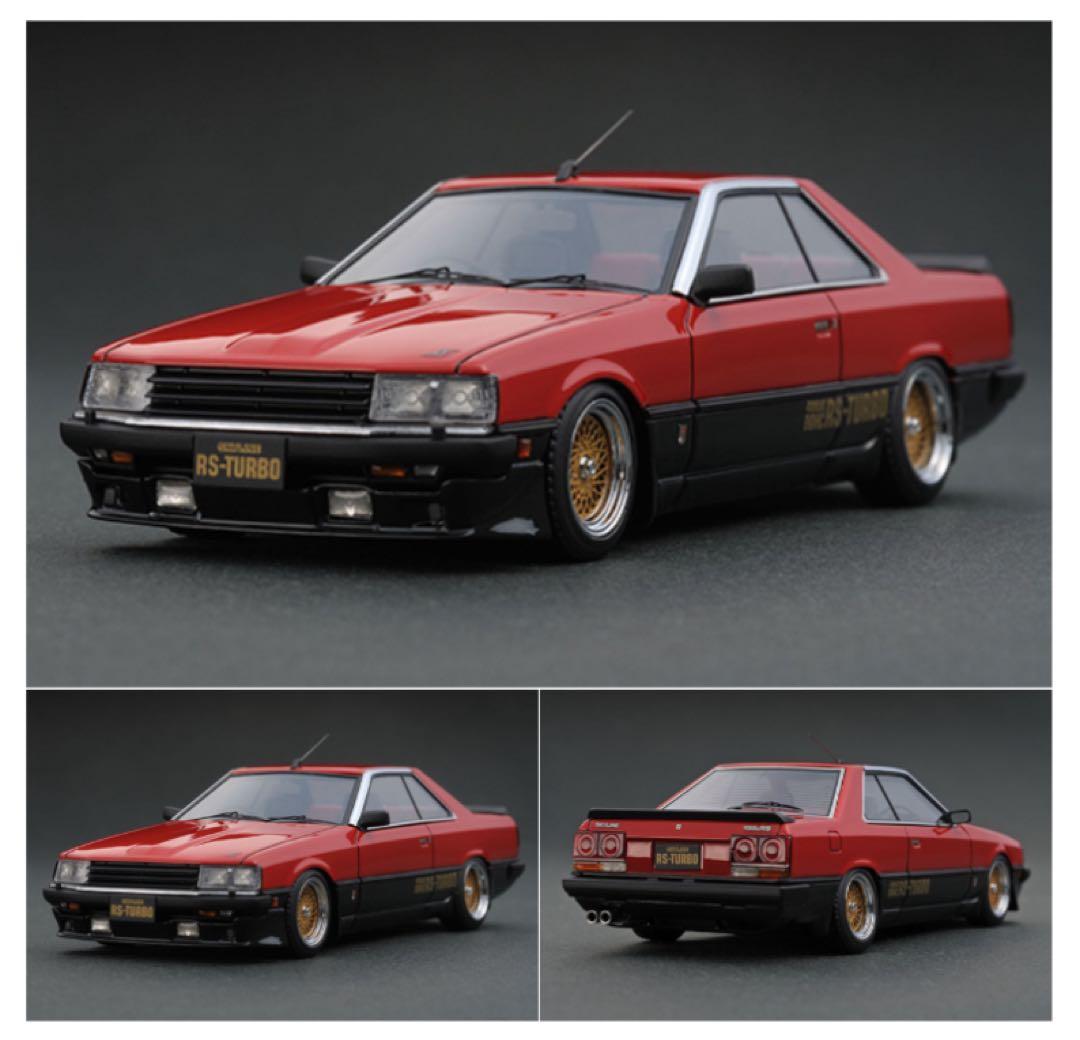 イグニッションモデル 1/43 スカイライン RSターボ R30 レッド - メルカリ
