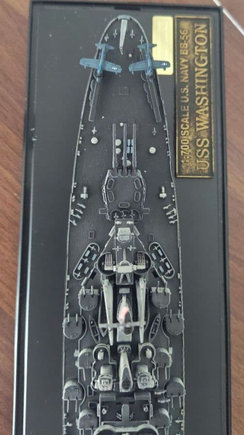 トランペッター 1/700 アメリカ海軍 戦艦 ワシントン - メルカリ