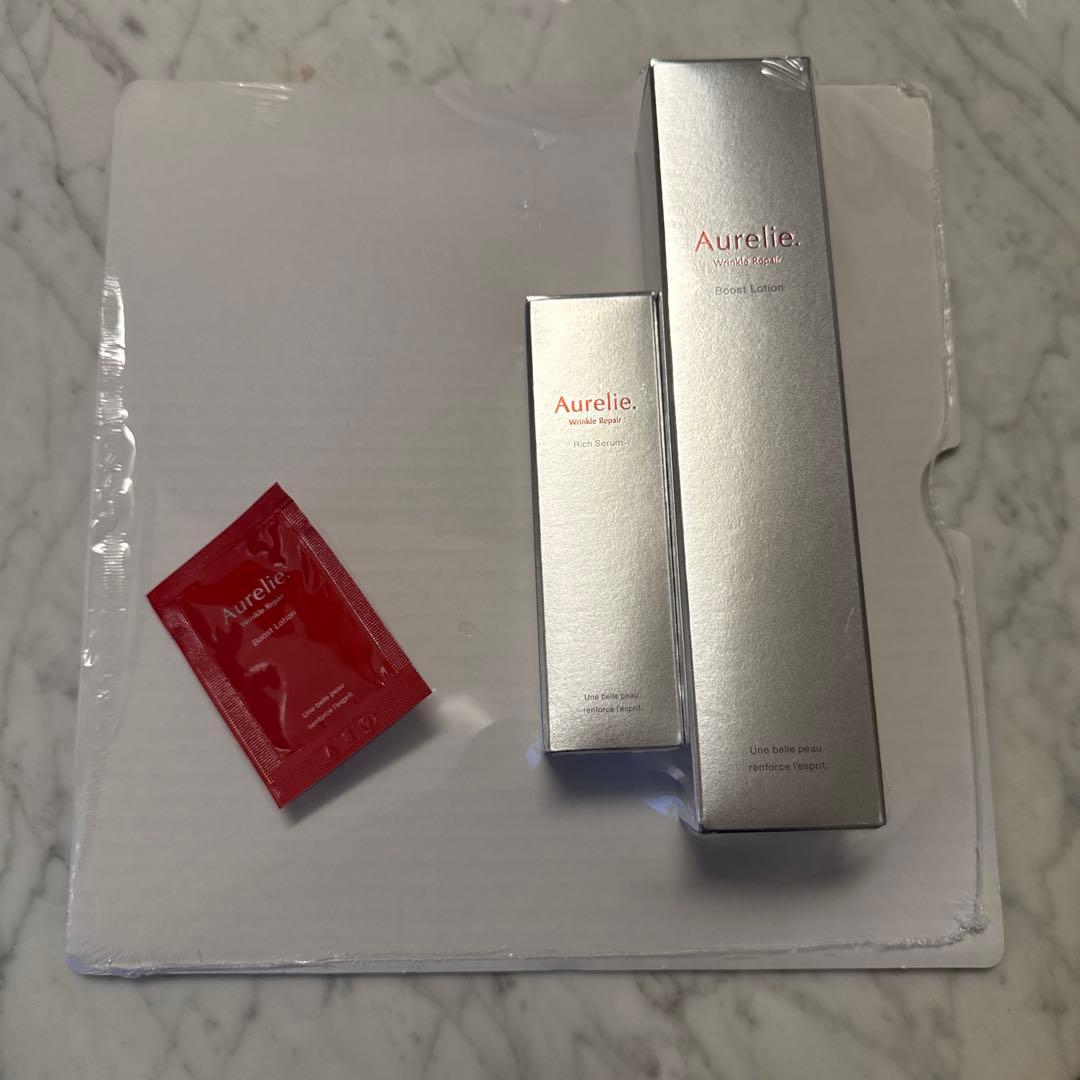 Aurelia 化粧水&セラム サンプル化粧水付き