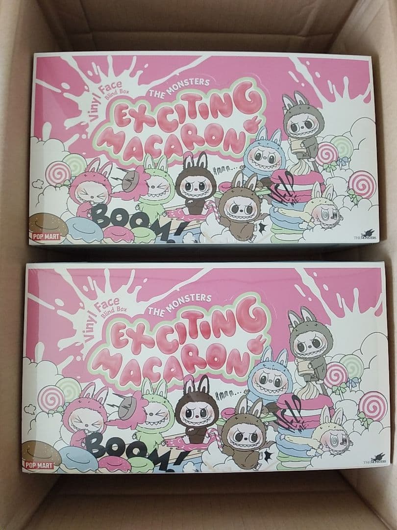 2箱セットPOPMART LABUBU Exciting Macaronアソート POP MART（ポップマート） 【正規品・即発送】 THE MONSTERS Exciting