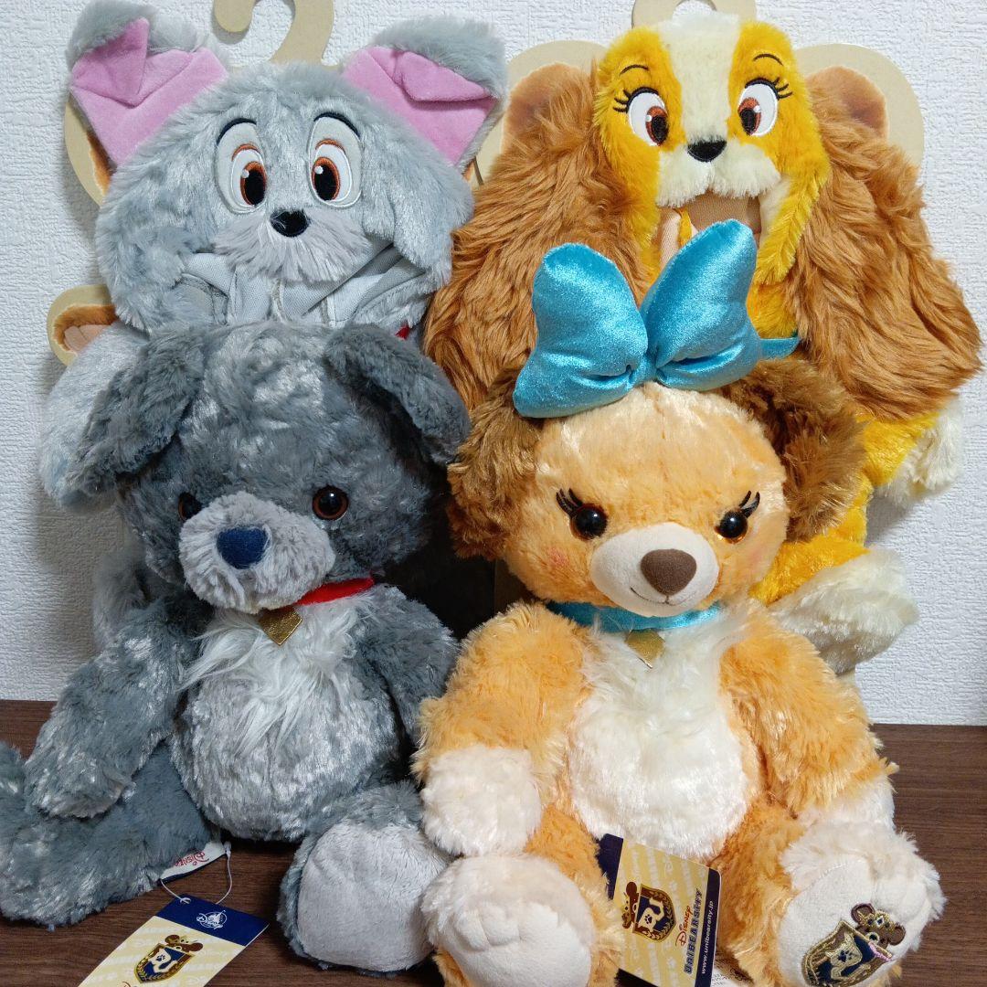 ユニベア　わんわん物語　ぬいぐるみ　コスチューム レディ&トランプが登場！ユニベアシティ『わんわん物語』シリーズ -