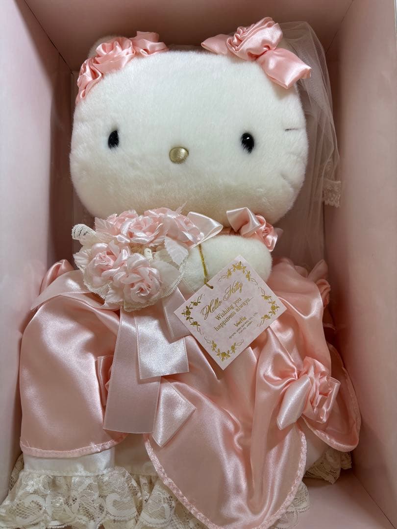 d*9様 【希少☆美品】ハローキティ ウェディングドール 2000年 ぬいぐるみ
