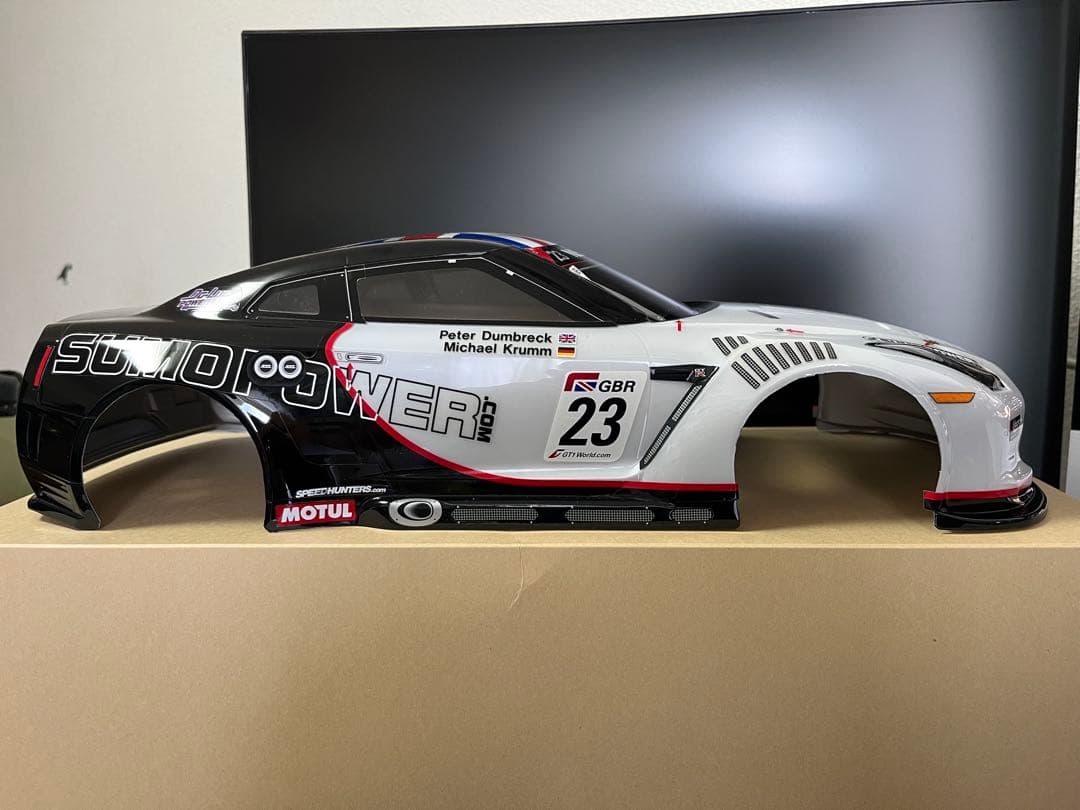 TAMIYA SUMO POWER NISSAN GT-R 1/10 ボディ - メルカリ