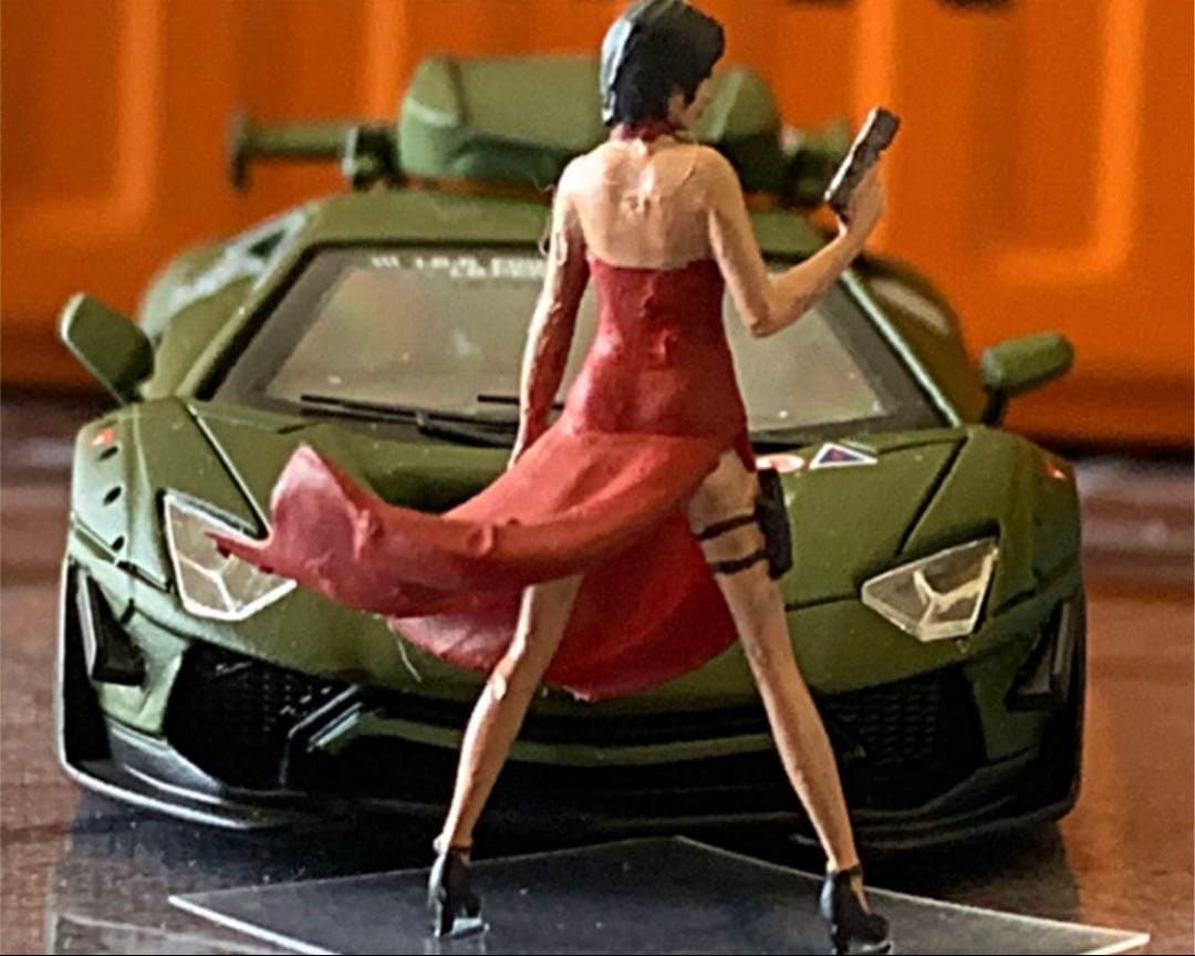 1/64フィギュア　美しき女スパイ一体