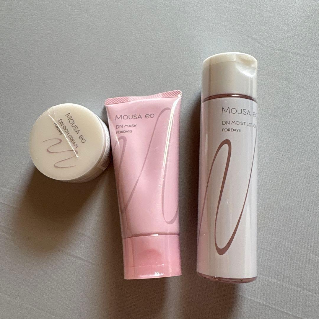 ムーサイオ DNリッチクリーム・マスク・モイスチャライザーセット