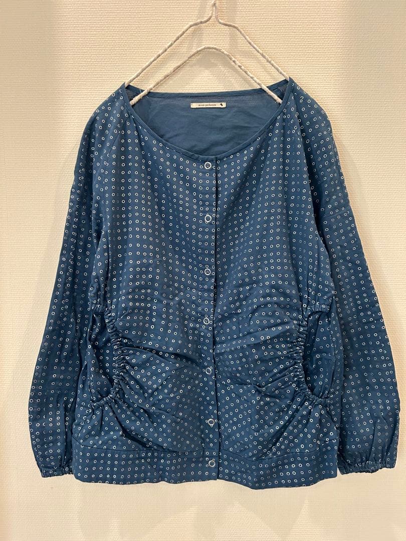 minä perhonen ドット柄 シャツ minä perhonen ドット柄 シャツ - メルカリ