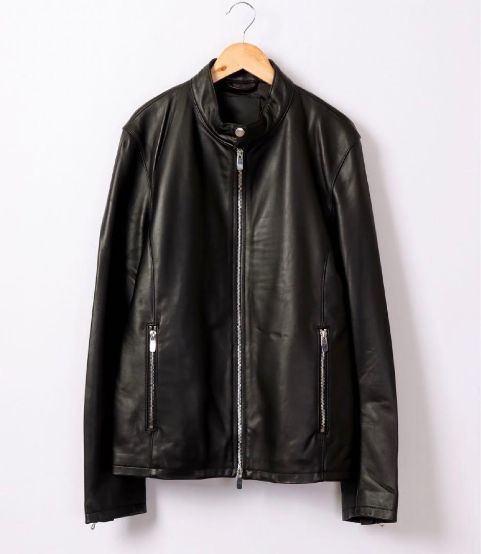 【美品】JACKROSE ジャックローズ ライダース シングル ブラック 黒 JACKROSE（ジャックローズ） 革ジャン ライダース メンズ レディース