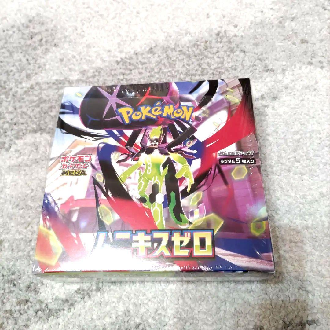 ポケモンカードゲームMEGAパック　ムニキスゼロ box シュリンク付き
