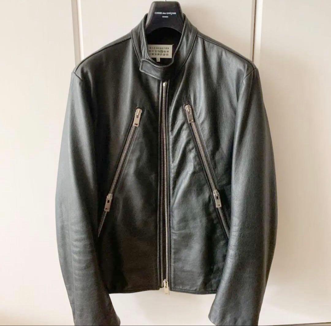 Martin Margiela 八の字 レザージャケット　15ss 46 Martin Margiela 八の字 レザージャケット 15ss 46 楽天市場】Maison