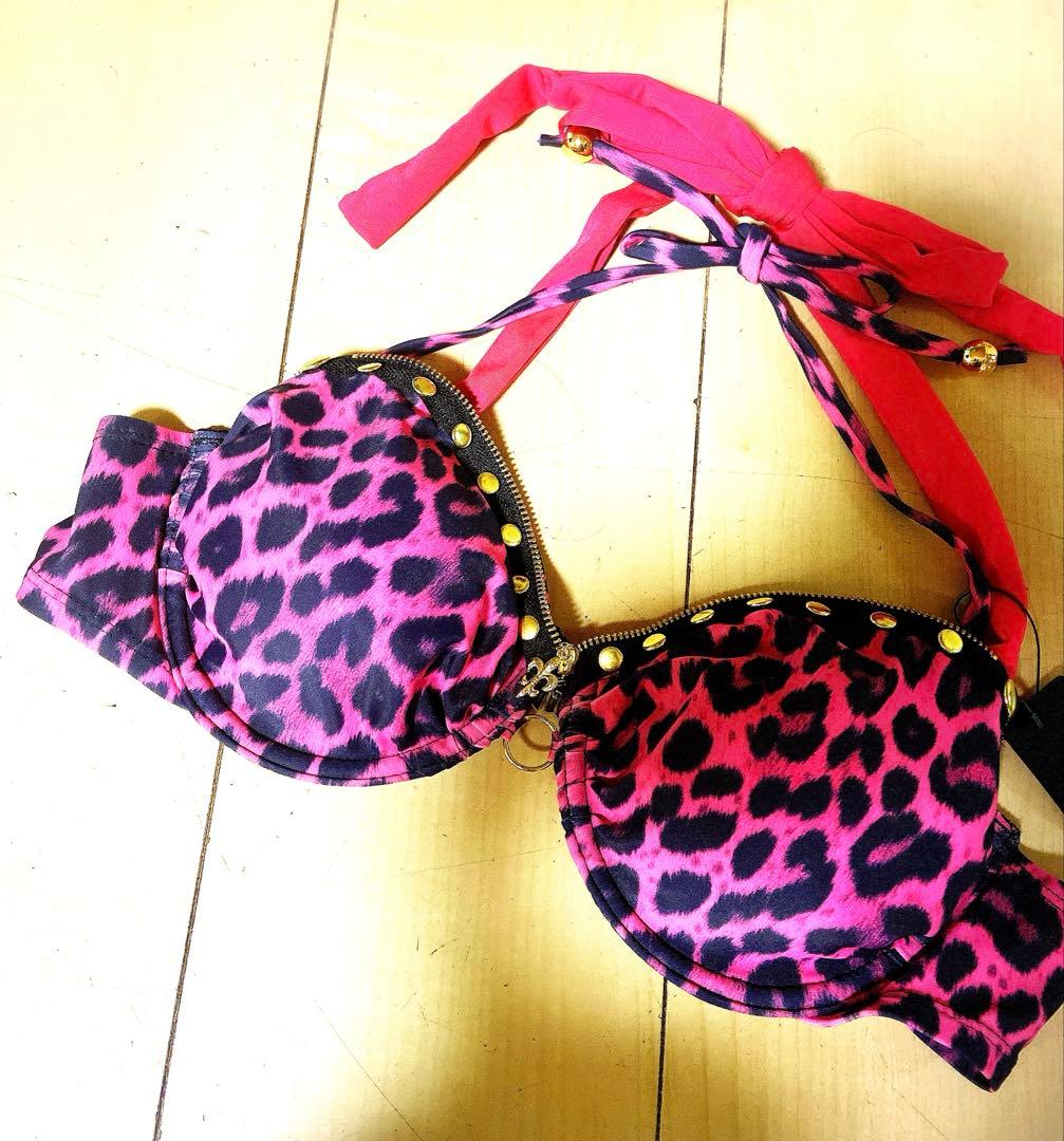 ヒョウ柄　ブラ平成　ハードコア　ギャル　y2k MARS dia系　パンク　姫 ヒョウ柄 ブラ平成 ハードコア ギャル y2k MARS dia系 パンク 姫