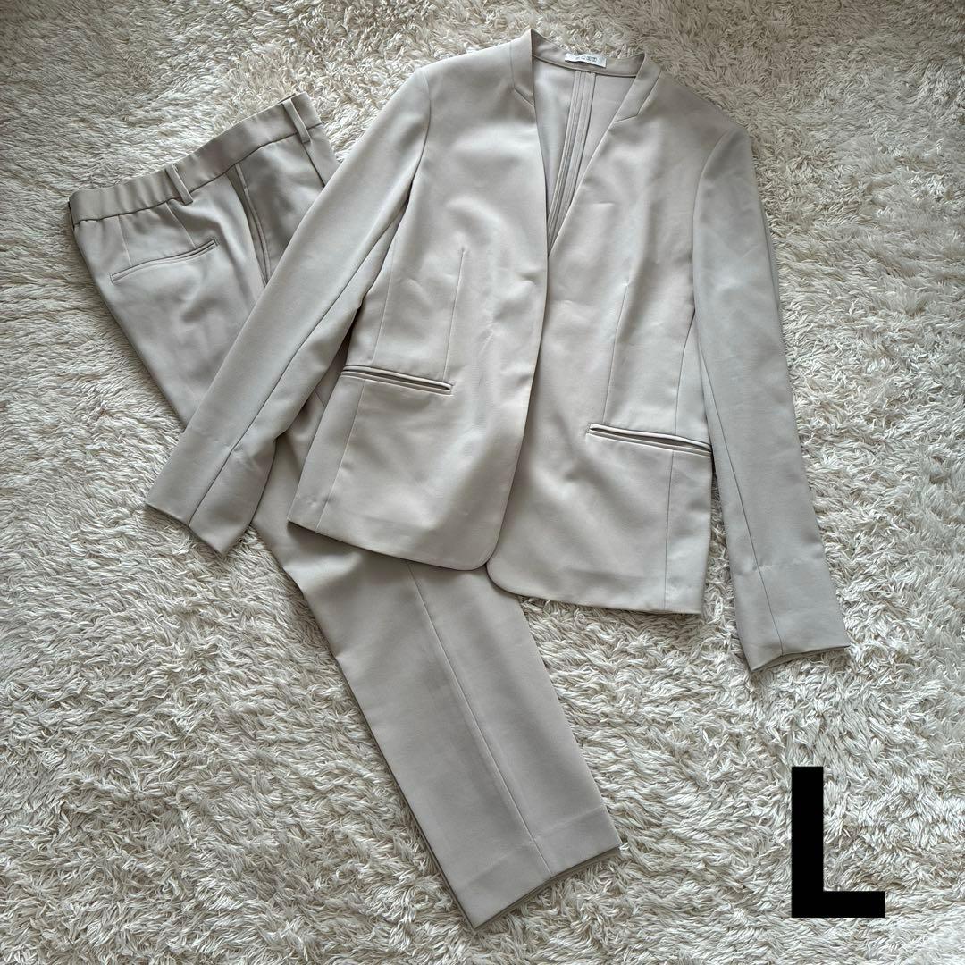 PLST スーツ セットアップ 2WAYライトストレッチカラーレスジャケット