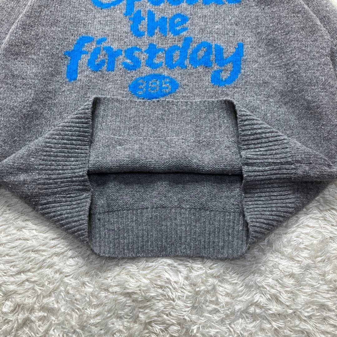 希少✨ machatt マチャット ロゴ ニット ウール混 グレー 韓国製