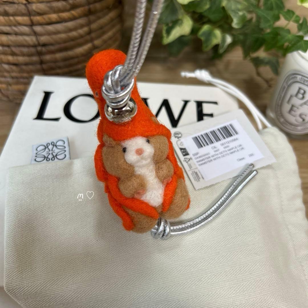 LOEWE ロエベ スナフジタ ハムスター タコチャーム キーホルダー 限定