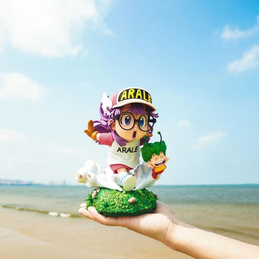 Dr.スランプ アラレちゃん 走る ガレージキット 塗装済み完成品