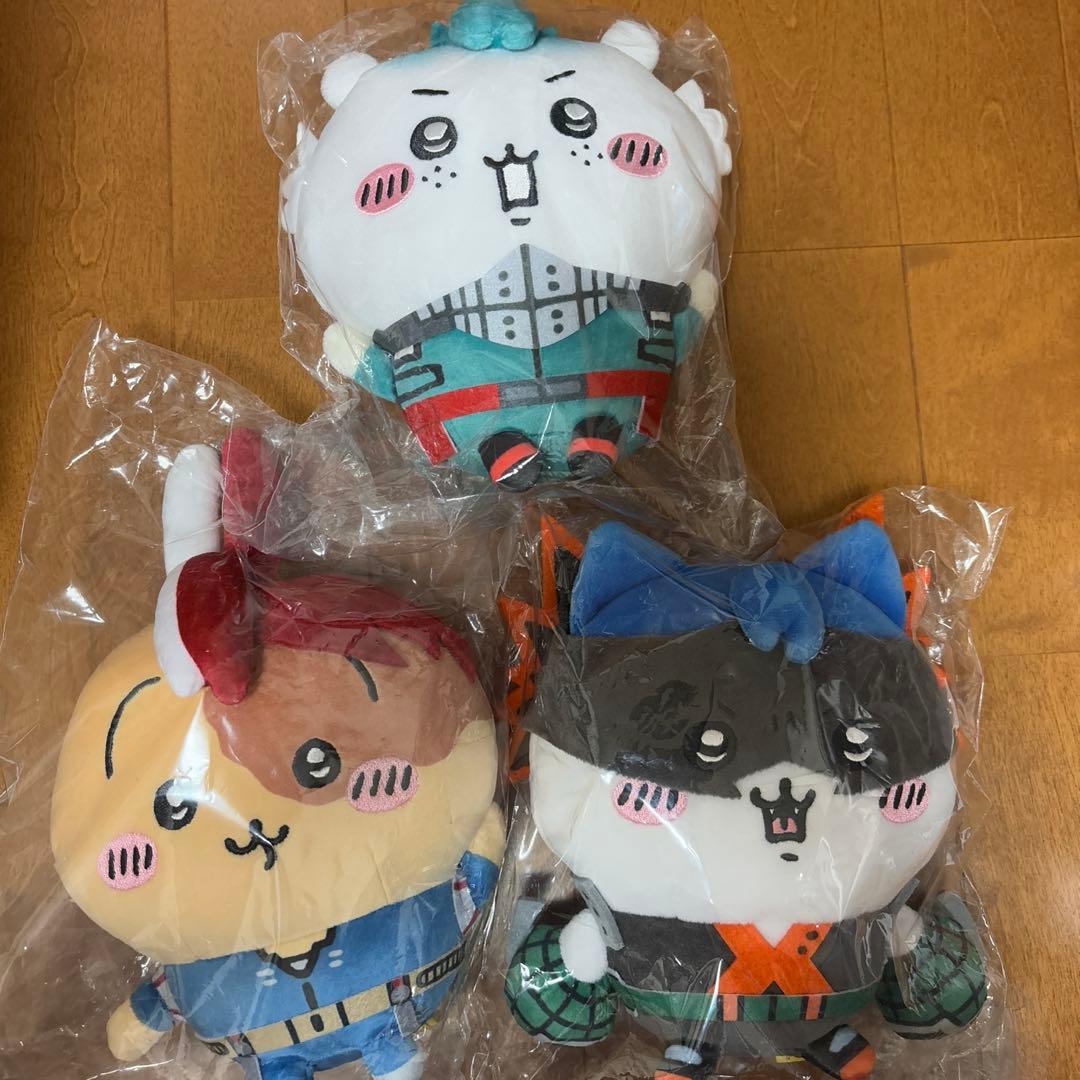 僕のヒーローアカデミア　ちいかわ　ぬいぐるみS