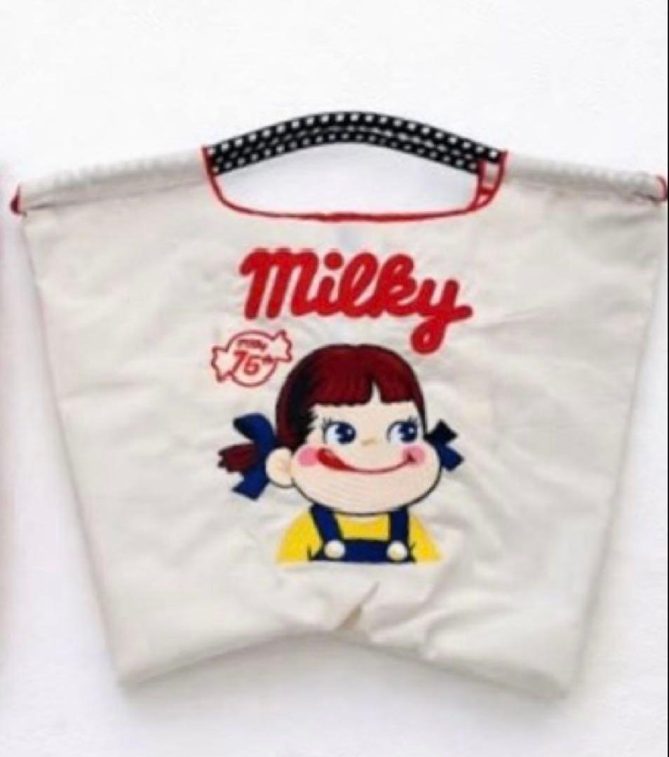 ボールアンドチェーン 不二家 ペコちゃん ミルキー MSサイズ ホワイト
