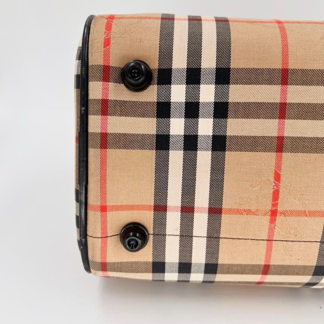 バーバリー ノバチェック ミニボストン バッグ 質屋鑑定済み - メルカリ