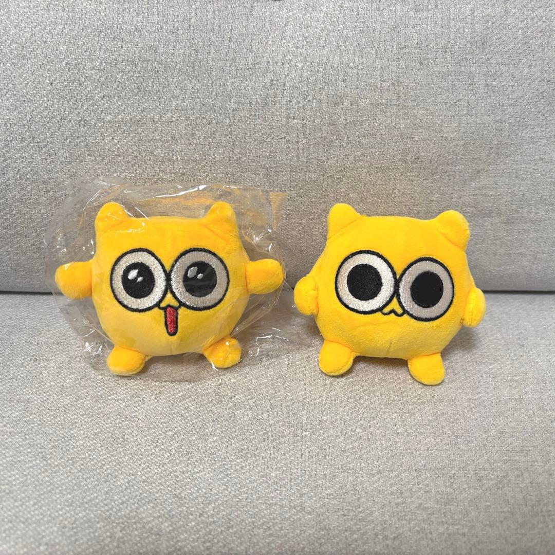 未開封 うんたねこ ぬいぐるみ 初期 - メルカリ