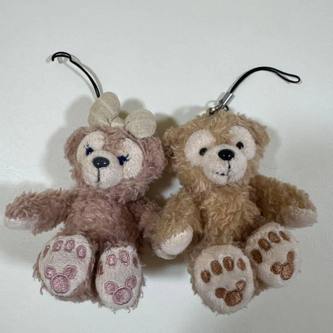 ダッフィ シェリーメイ ぬいぐるみストラップセット - メルカリ