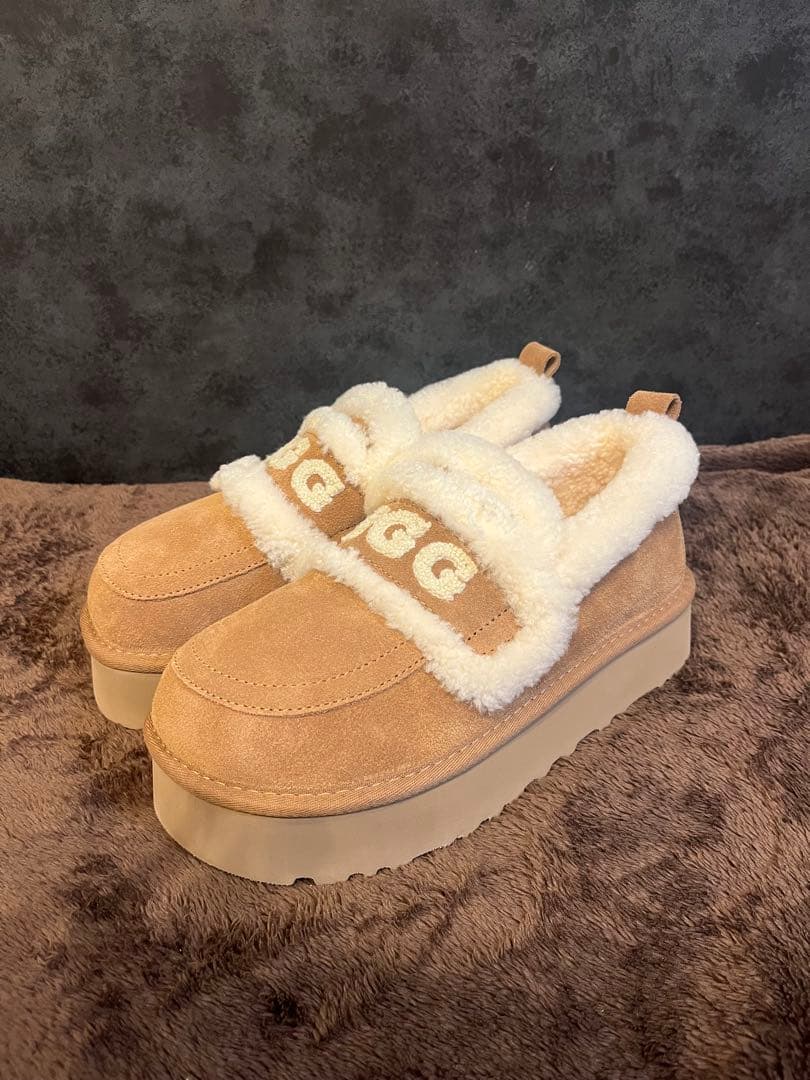 UGG アグ　チェスナット 厚底24cm