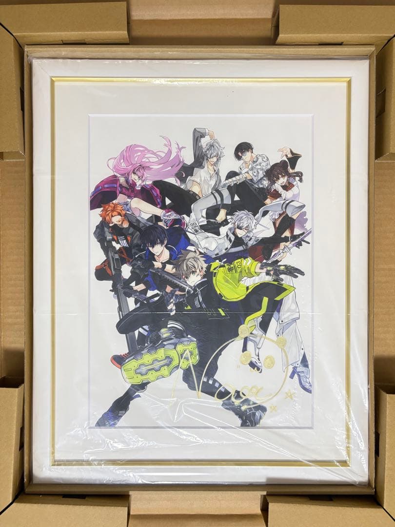 東京エイリアンズ 複製原画 直筆サイン