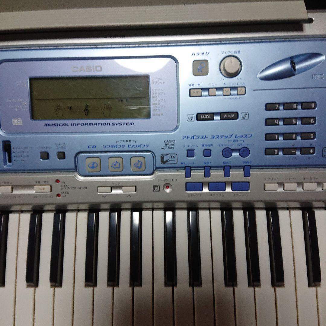 CASIO LK-100 61鍵盤電子キーボード 別売り持ち運べるケース付き CASIO